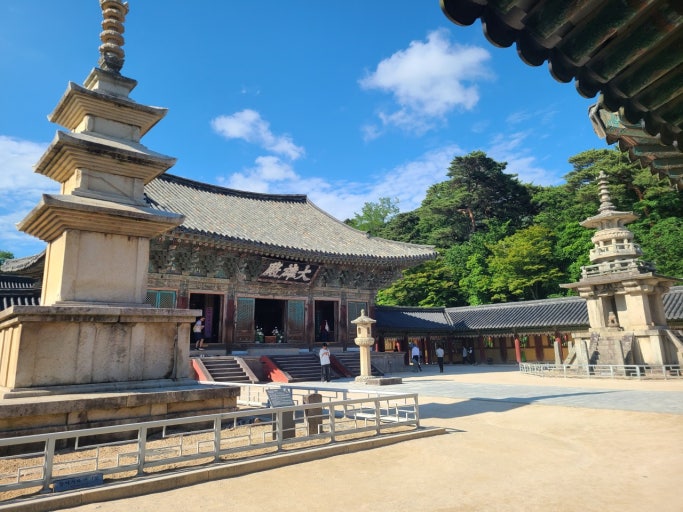 Beomeosa Temple in autumn