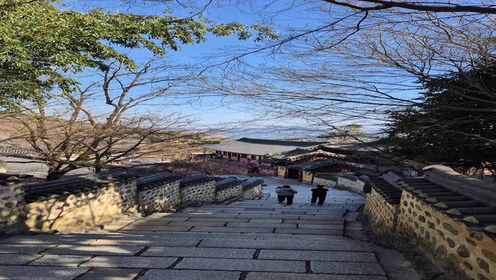 Mountain temple in Korea